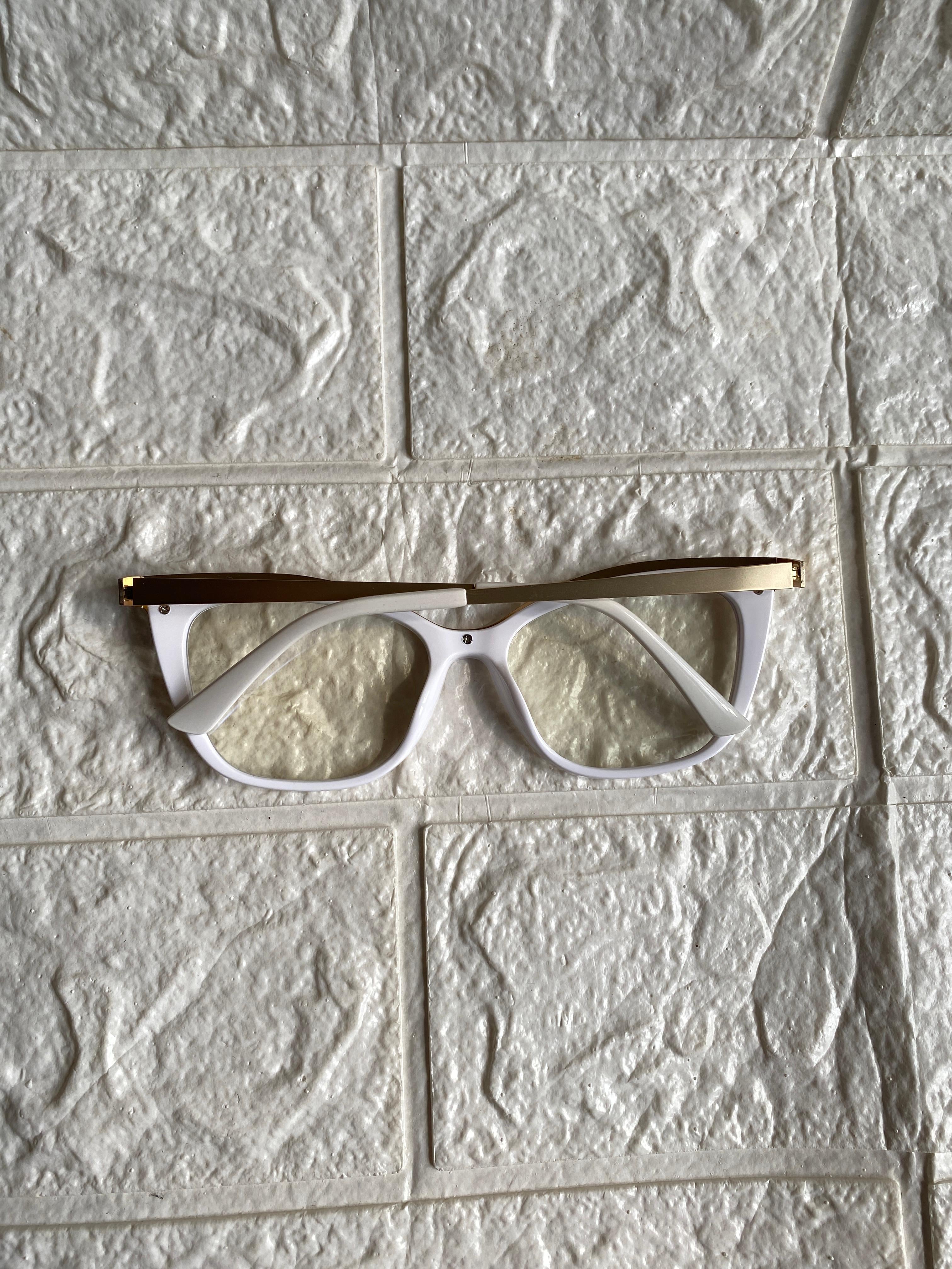 Lentes Classy Blancos Top Gold