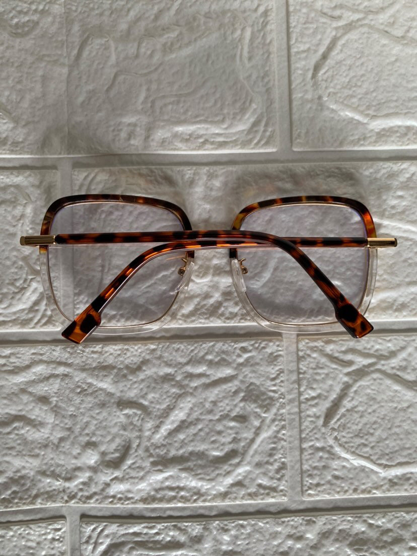Lentes Leopardo/Clear XL