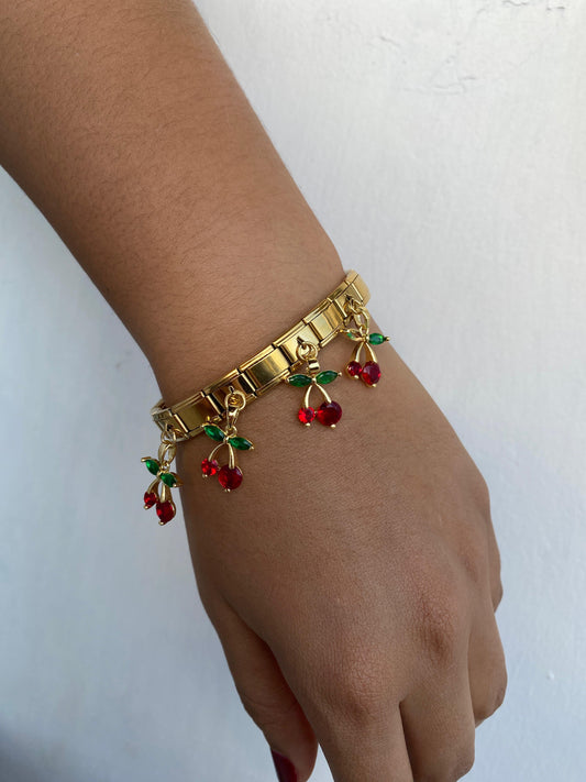 Brazalete Italian Cherries