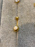 Piercing Ombligo Ópalo
