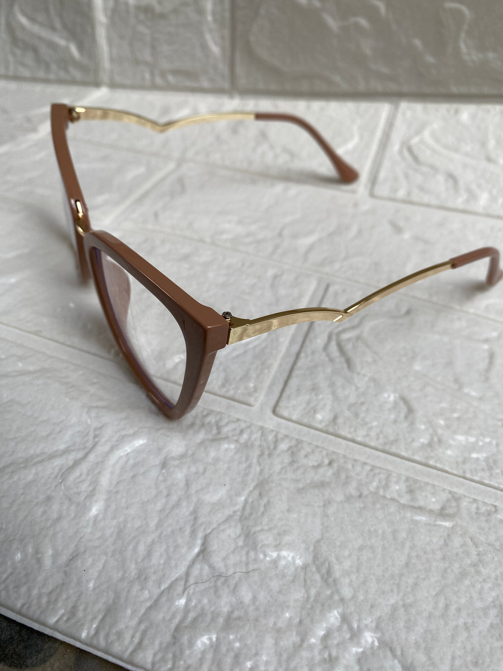 Lentes Cat Eye Nude