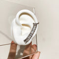 Earcuff + Stud Silver Unidad