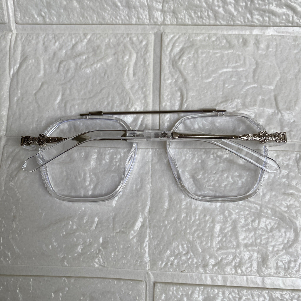 Lentes Aviador Unisex Clear