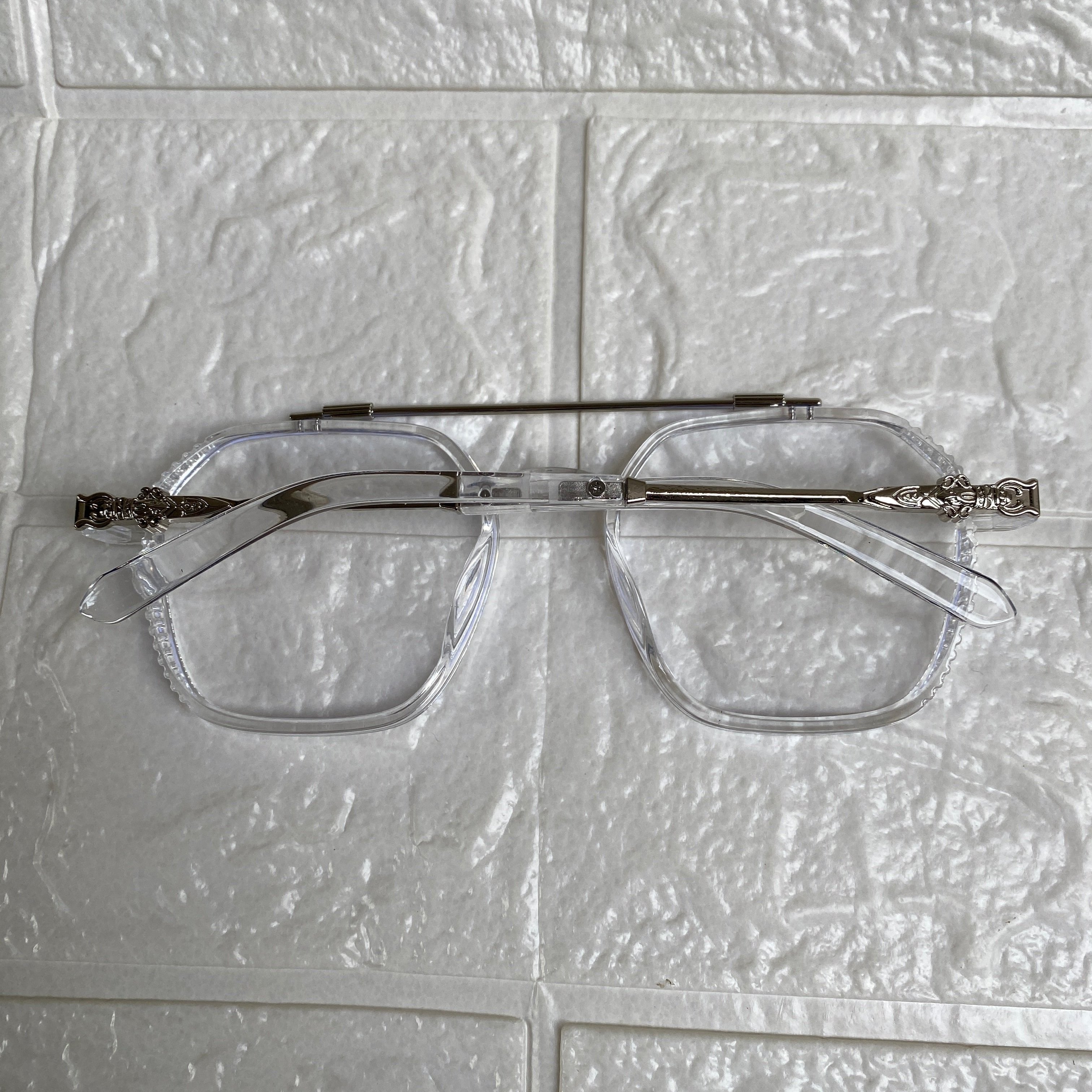 Lentes Aviador Unisex Clear