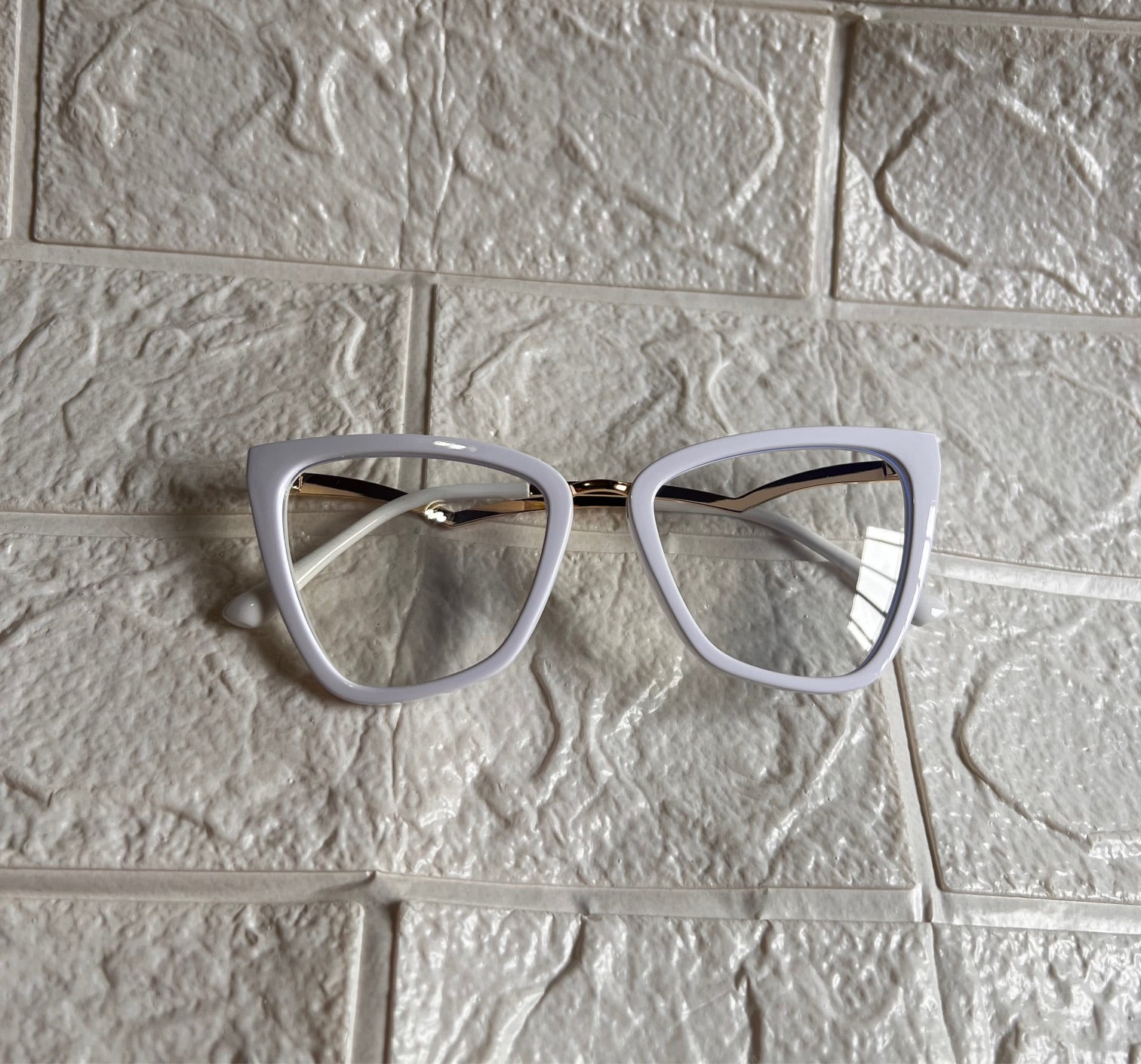 Lentes Chic Blancos
