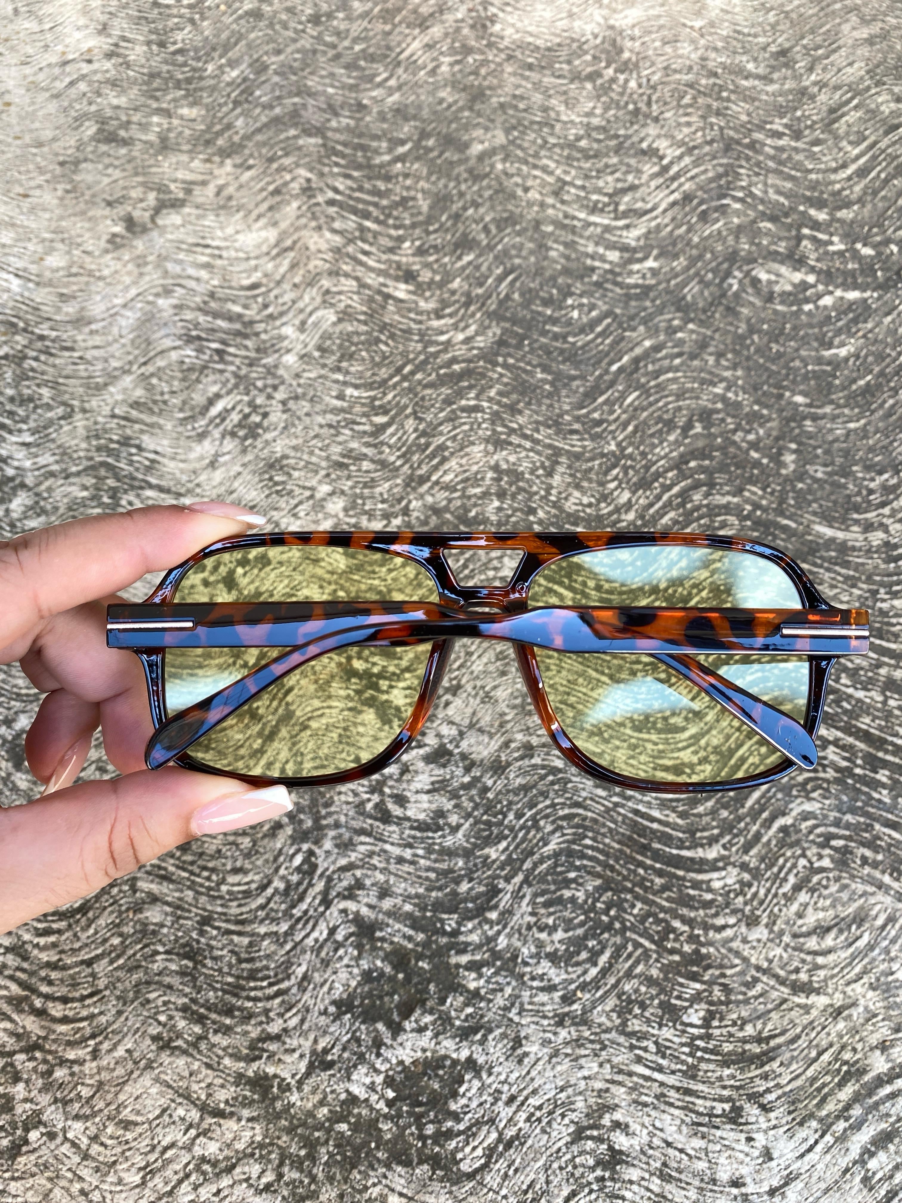 Lentes Benito Leopardo/Amarillo