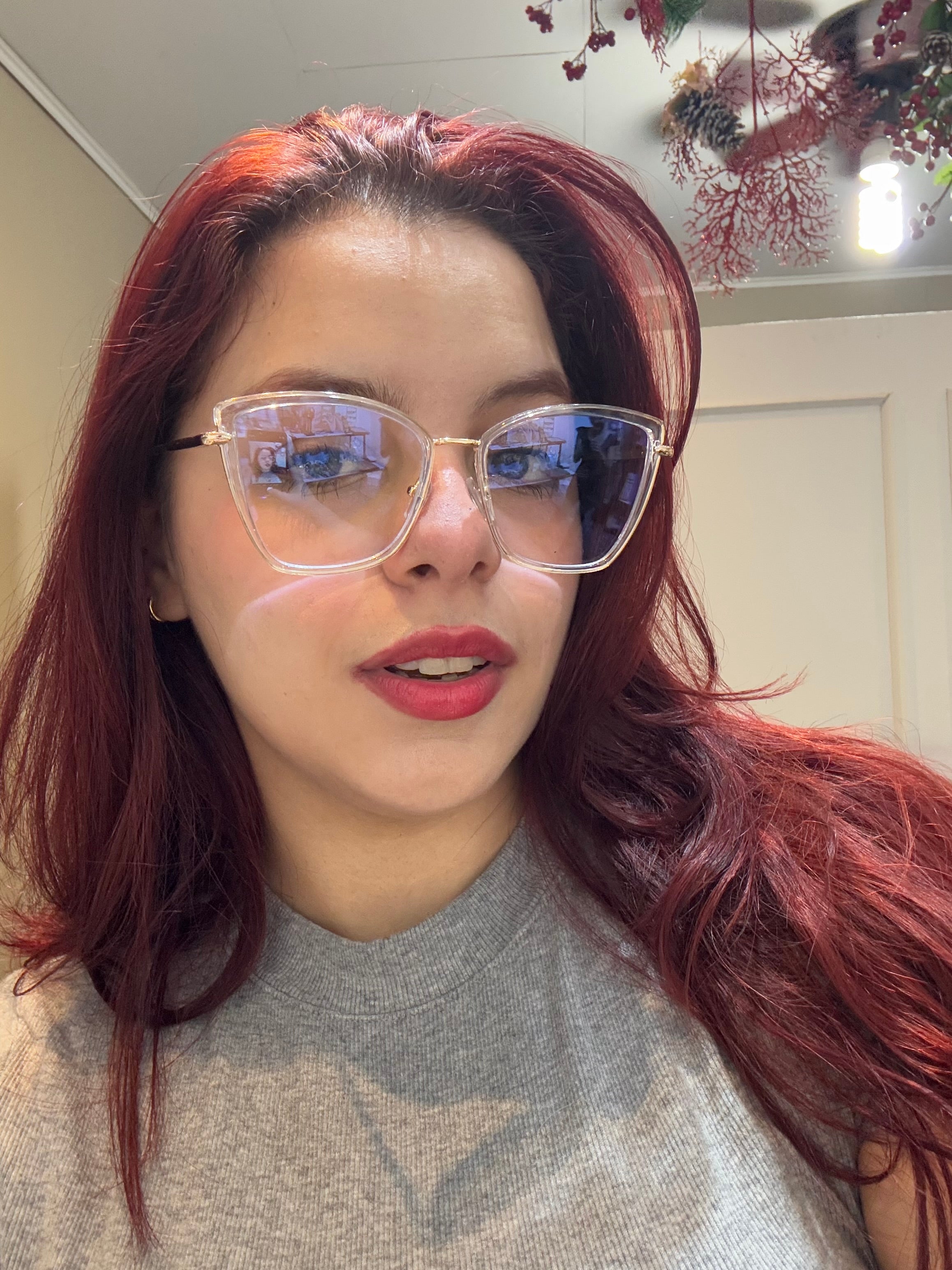 Lentes New Clear con Gold