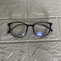 Lentes Semiredondos Negros y Gold