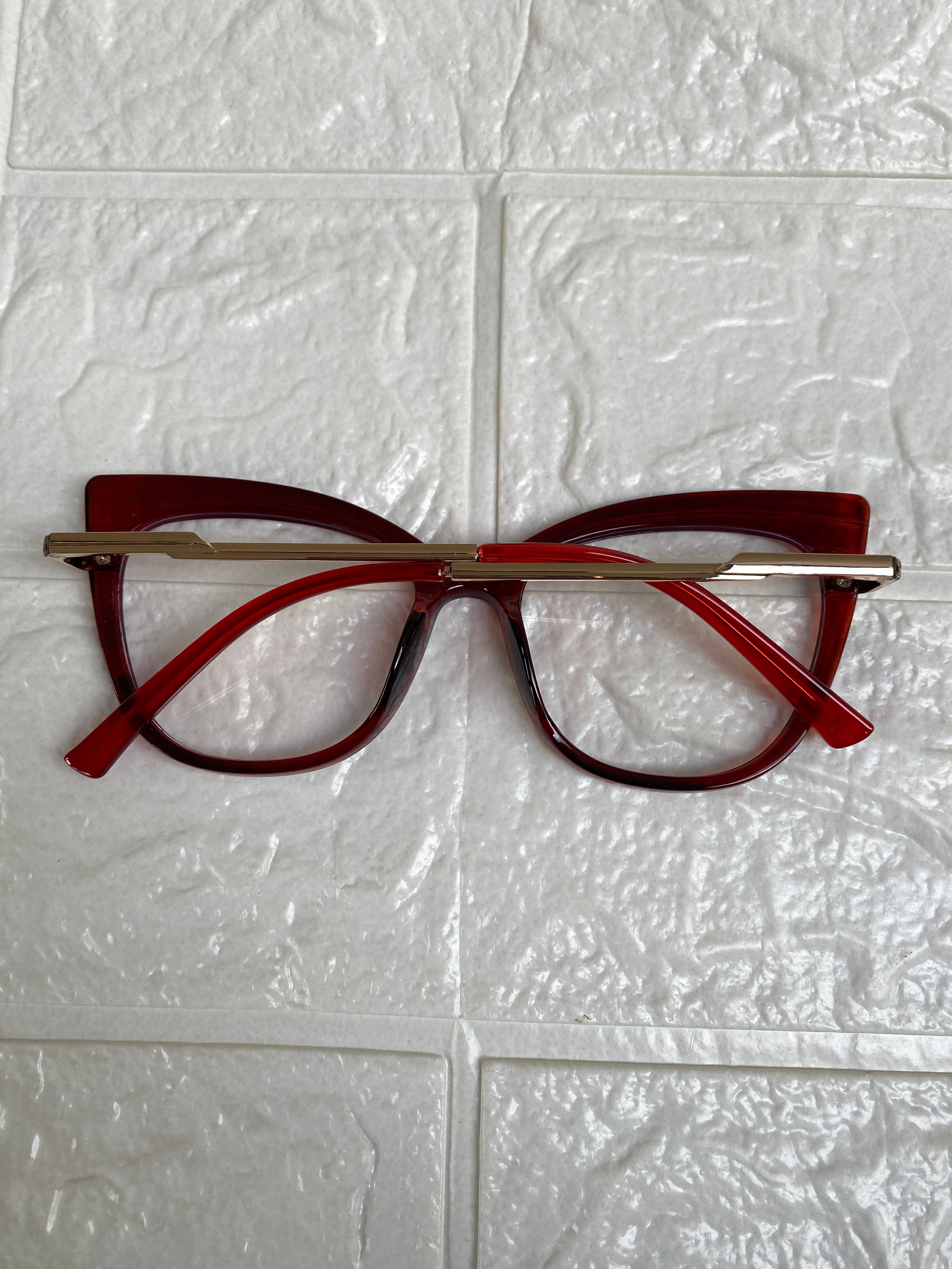 Lentes Cat Eye Cherry
