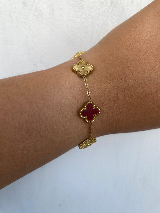 Brazalete Van Cleef Ocre/Gold