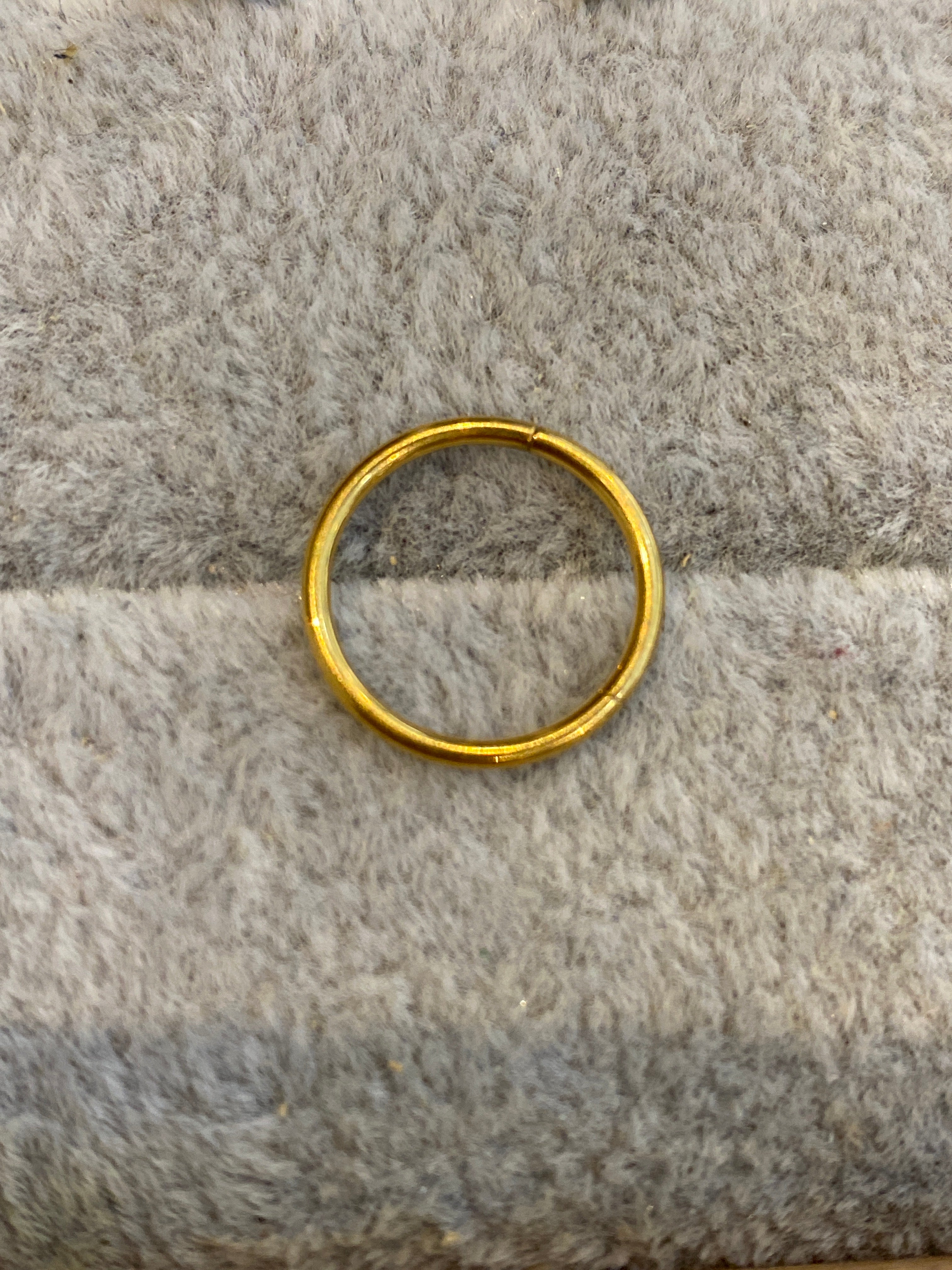 Hoop Nariz Gold