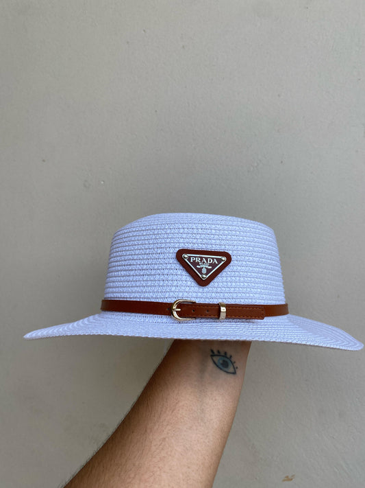 Hat Prada White Nuevo
