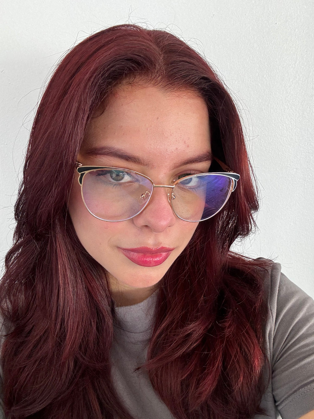 Lentes Cat Eye Mini Mariposas Negros