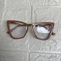 Lentes Cat Eye Nude