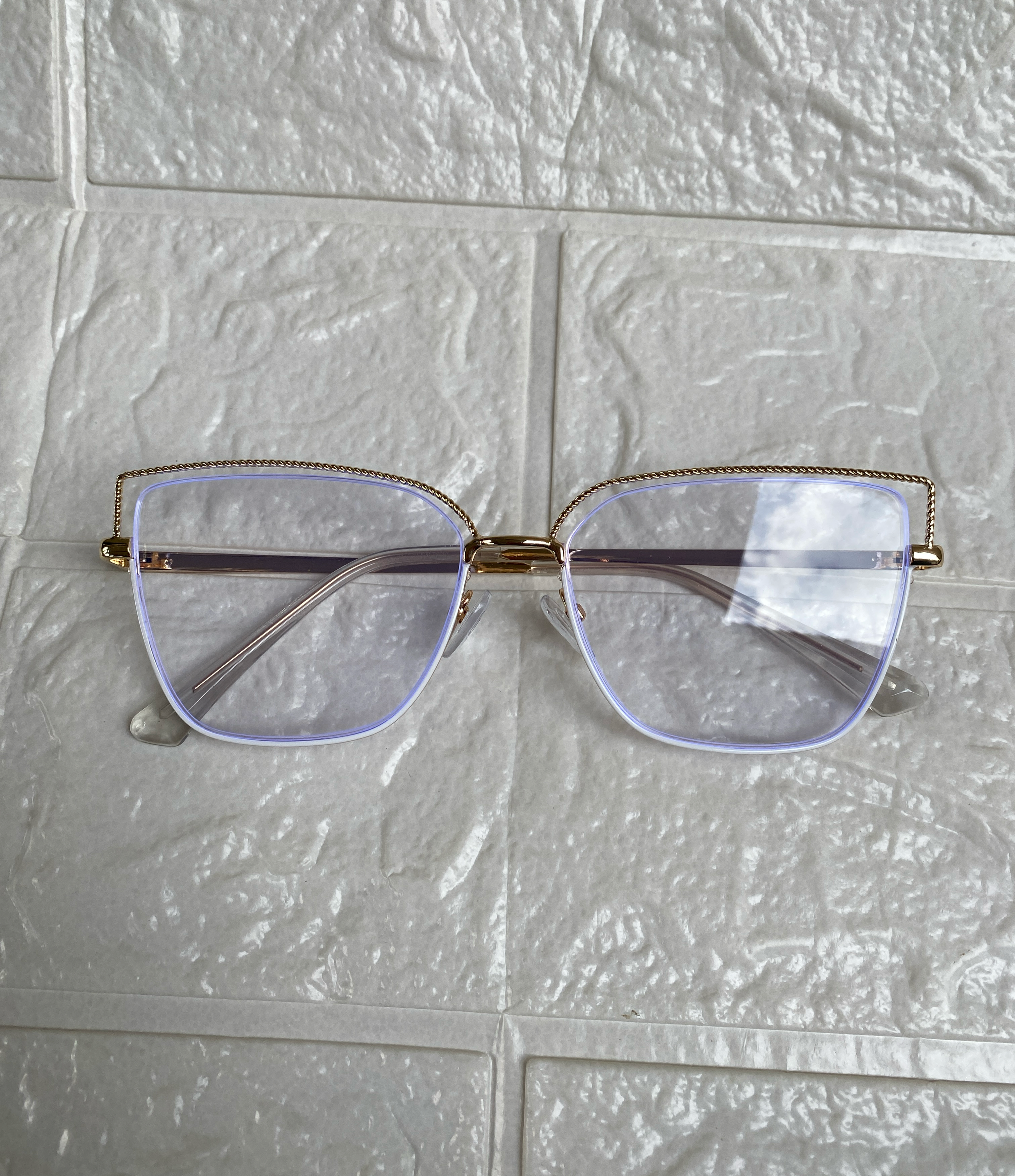 Lentes Super Fancy Clear/White