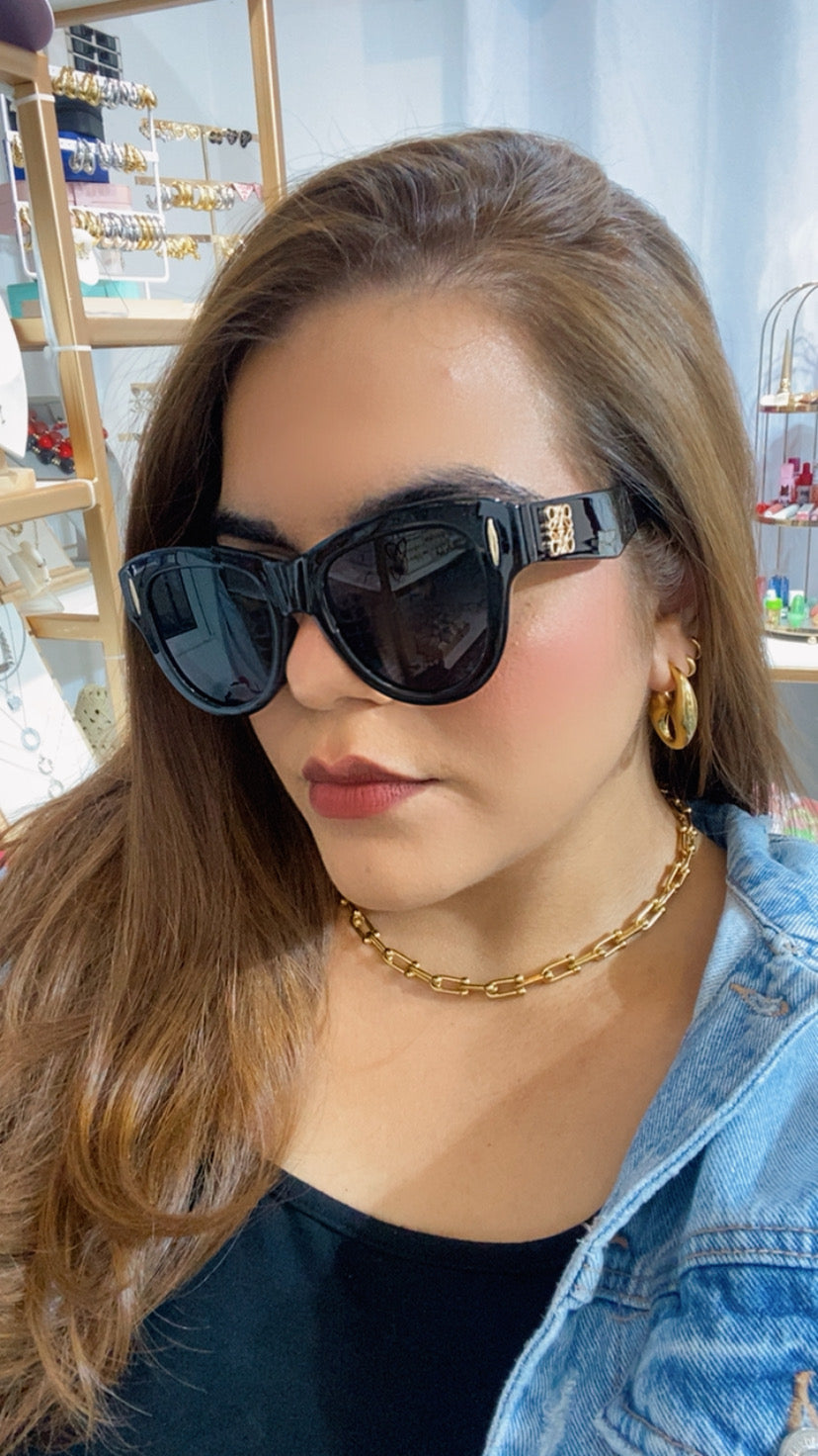 Lentes Tipo Loewe Negros