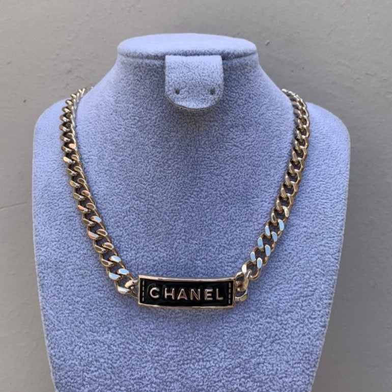 Cadena Chanel Black/Gold