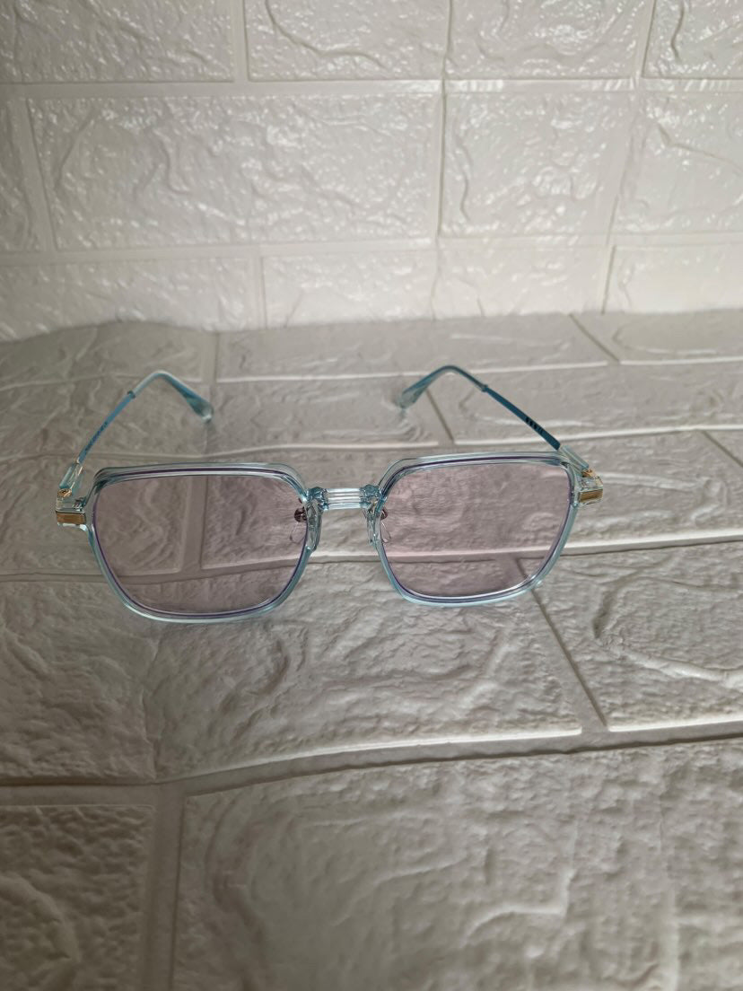 Lentes Clear Azul Nuevos