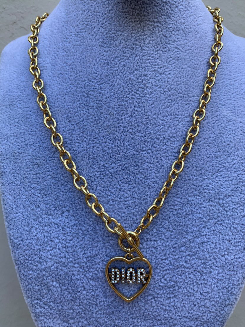 Cadena Dior Heart