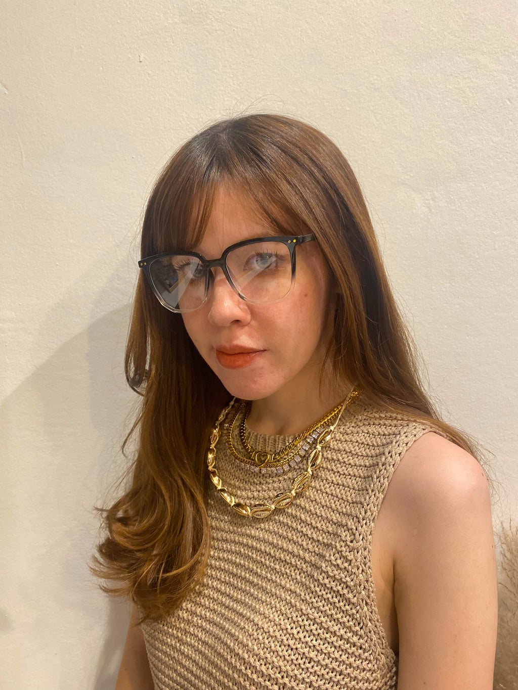 Lentes Nerd Negro y Clear