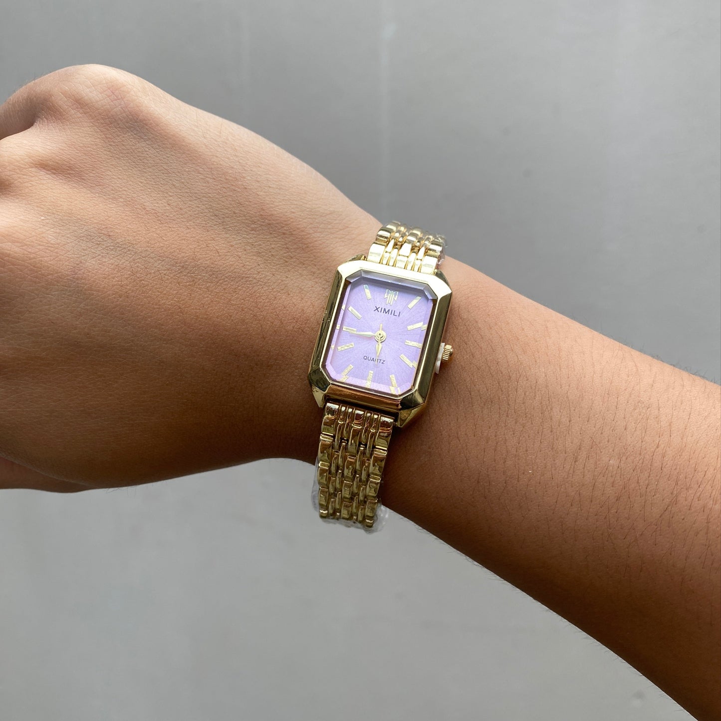 Reloj Old Money Gold Fondo Pink