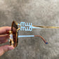 Lentes Miu Miu Ovalados Cafe