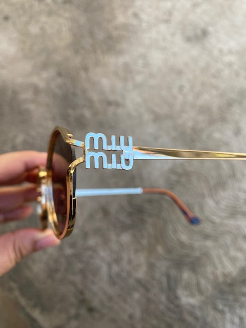 Lentes Miu Miu Ovalados Cafe