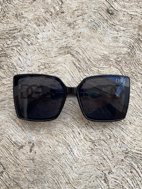 Lentes D&G Negros Cuadrados Grandes