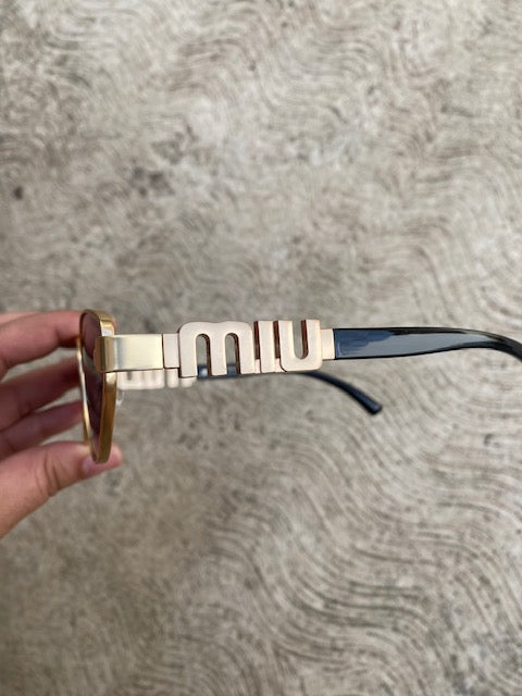 Lentes Miu Miu Cat Eye Negros Pequeños