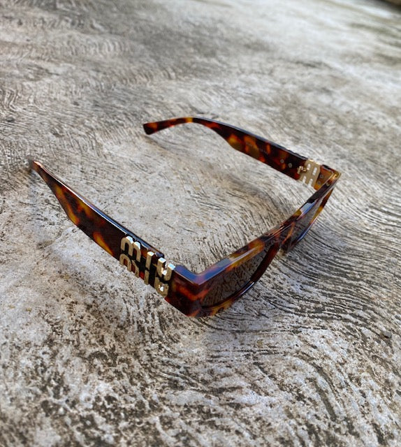 Lentes Miu Miu Leopardo Pequeños