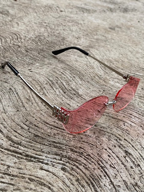 Lentes Tipo Miu Miu Rosados