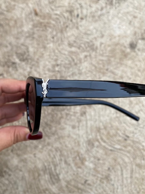 Lentes Tipo YSL Cat Eye Negros