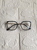 Lentes Cat Eye Black & Gold Pequeños