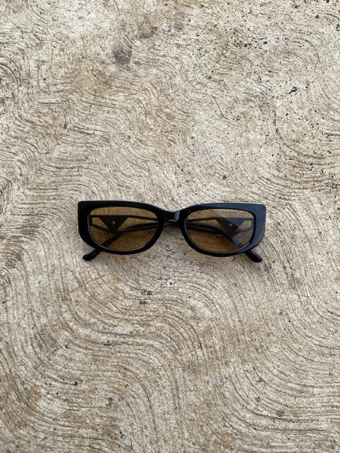 Lentes Tipo Prada Diva Negros Con Café