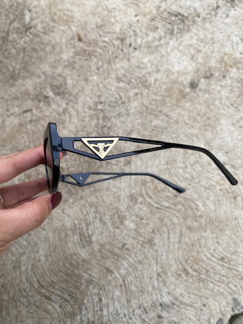 Lentes Tipo Prada Diva Negros
