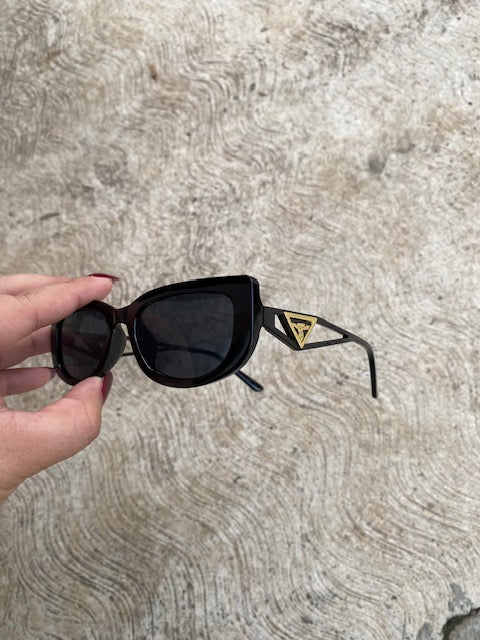 Lentes Tipo Prada Diva Negros