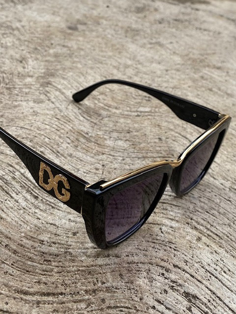 Lentes Cat Eye Tipo D&G Negro