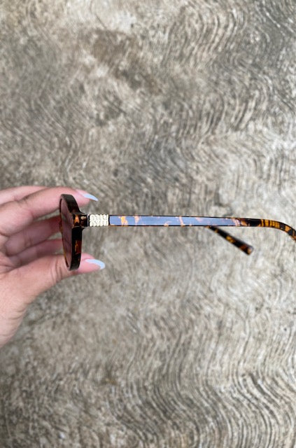 Lentes Miu Miu Ovalados Leopardo con Cafe