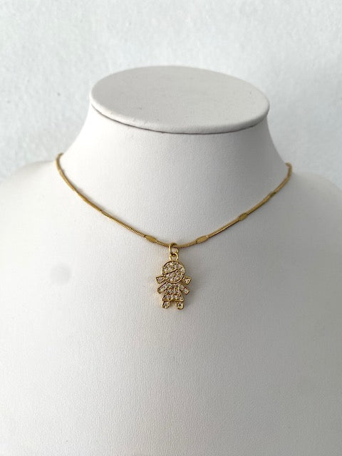 Cadena Dorada Dije Niña