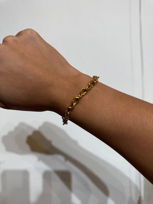 Brazalete Brackets Gold
