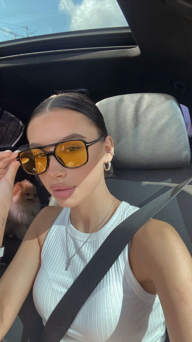 Lentes Bad Bunny Amarillo