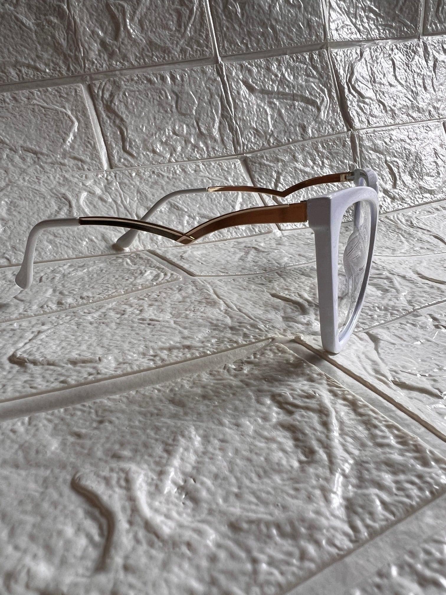 Lentes Chic Blancos