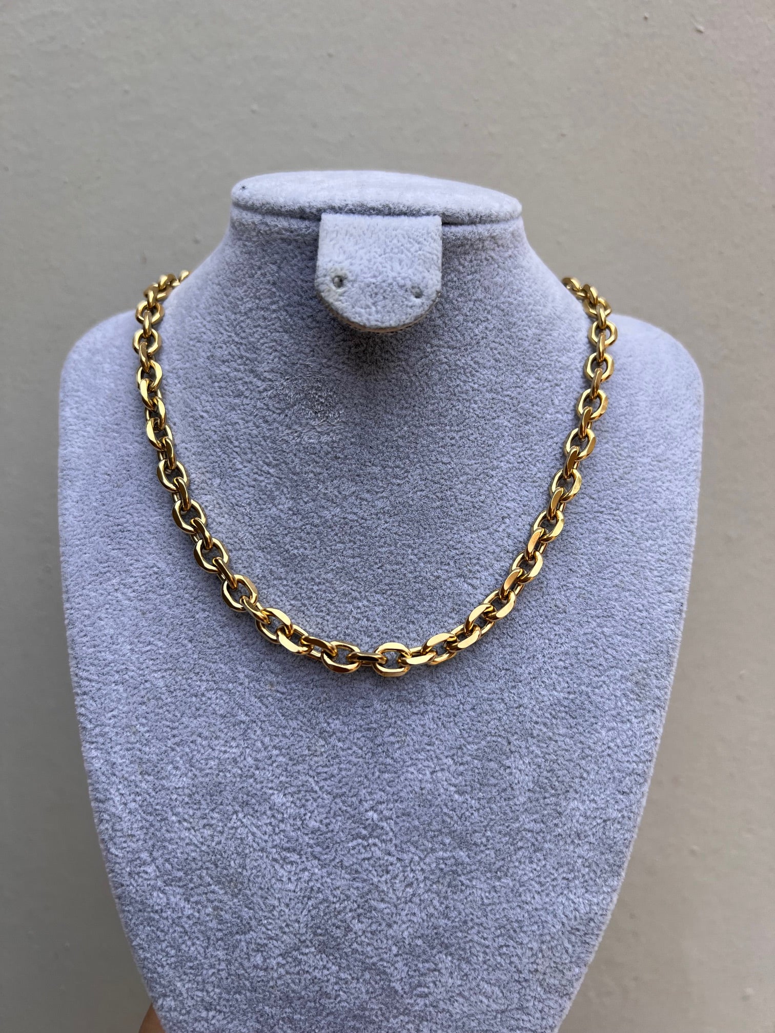 Cadena Gold Cuban Chunky