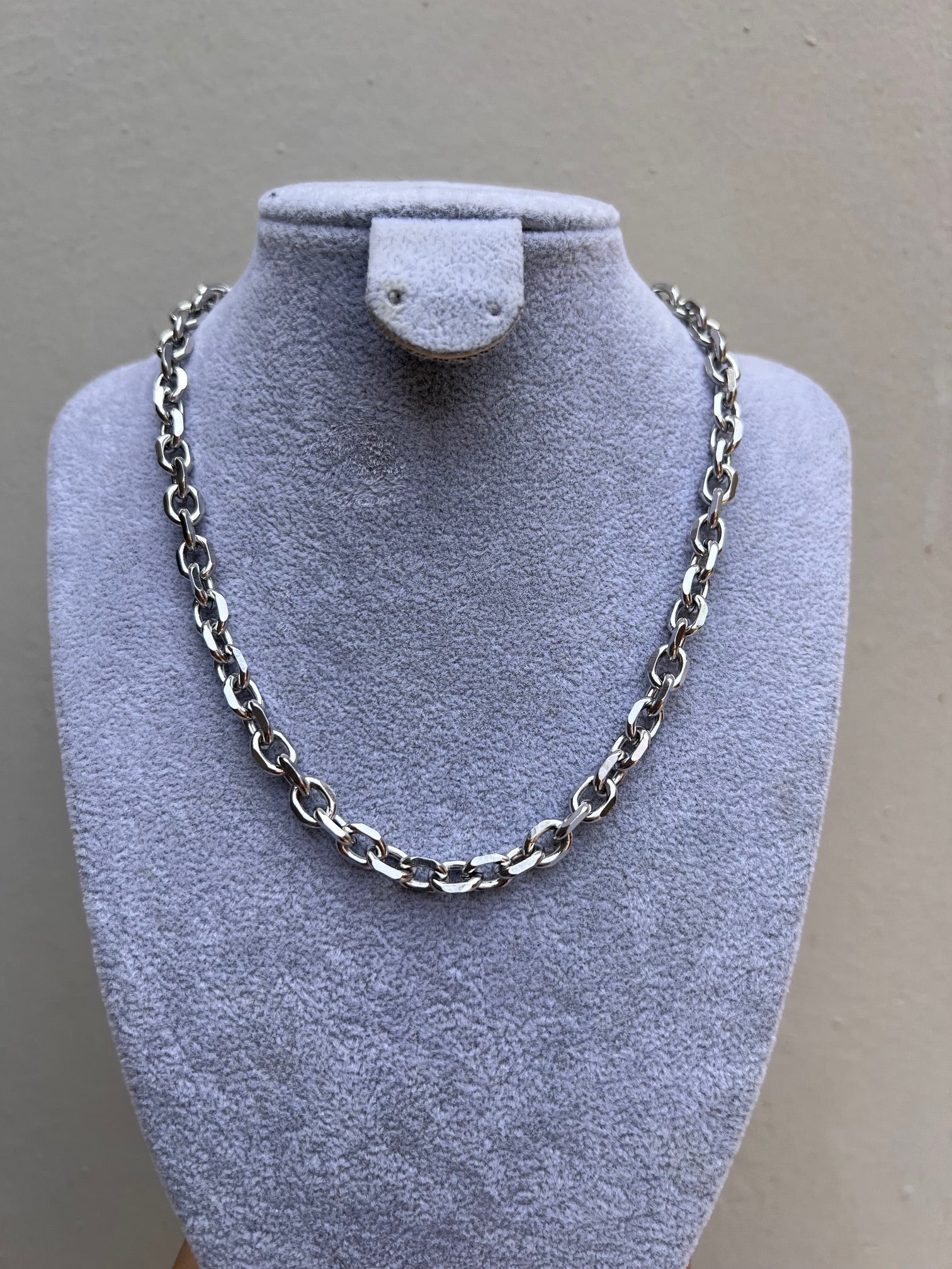 Cadena Silver Cuban Chunky