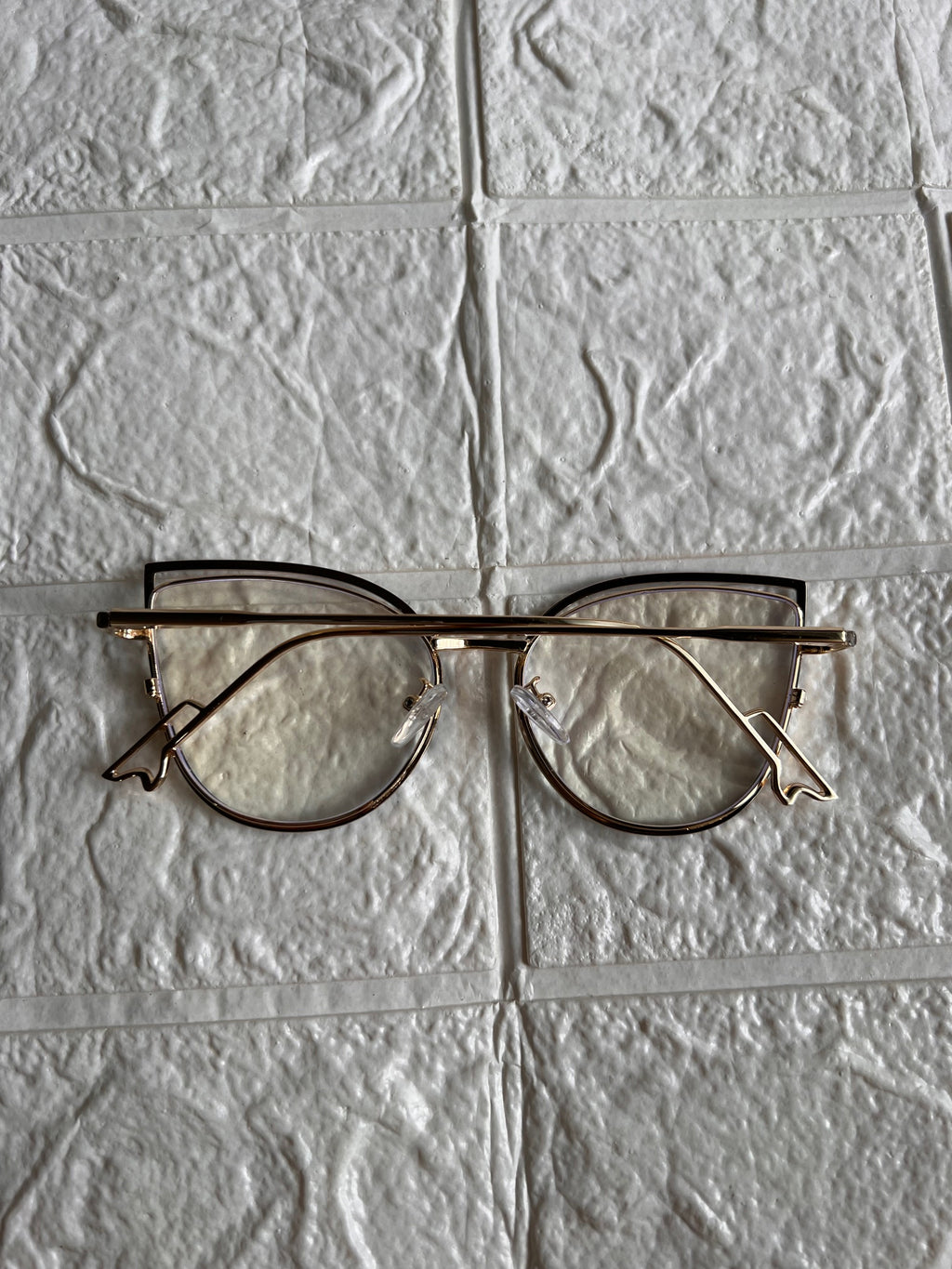 Lentes Cat Eye Dobles Azul
