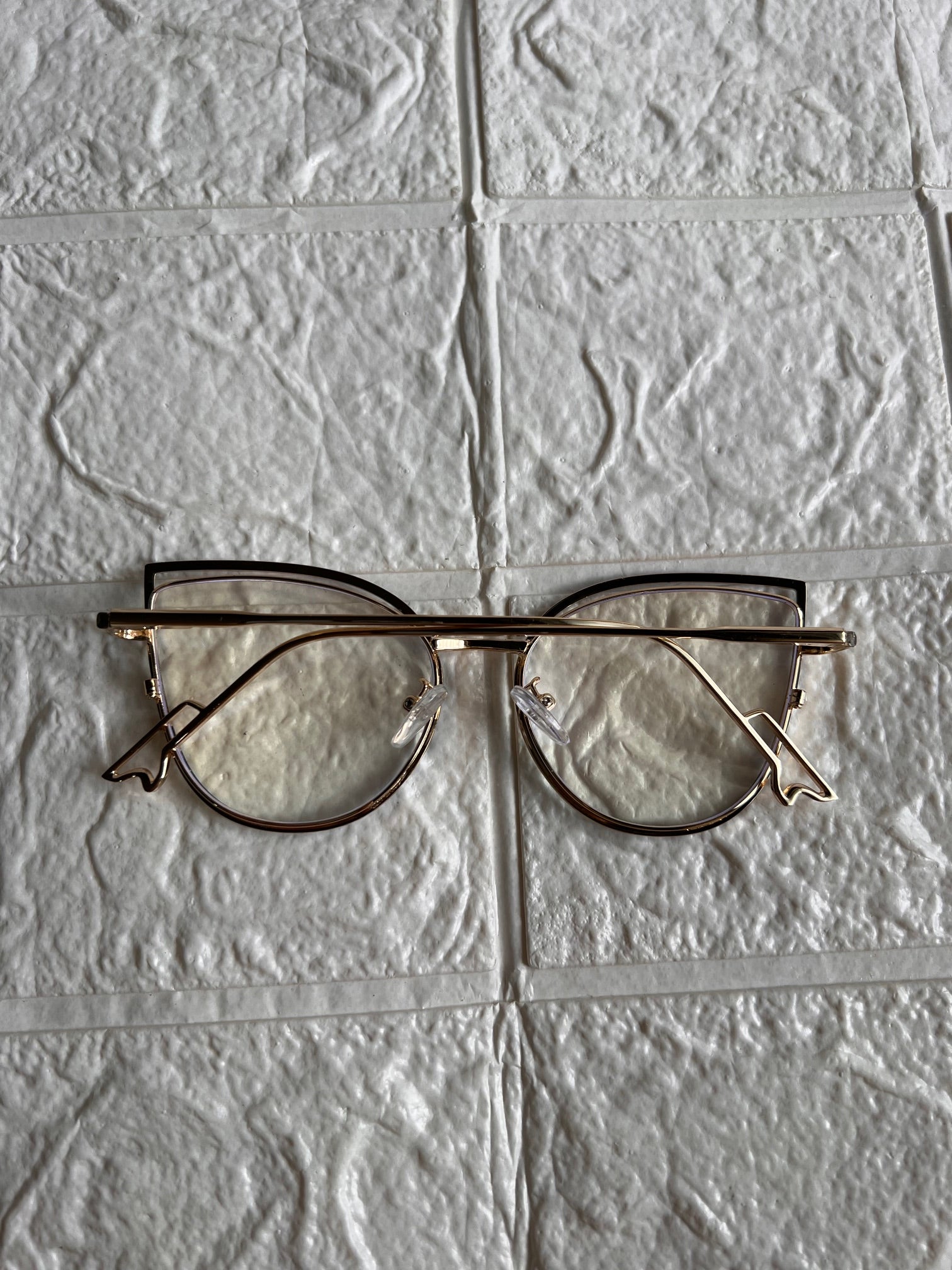 Lentes Cat Eye Dobles Azul