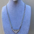 Cadena Prada Full Bling Silver