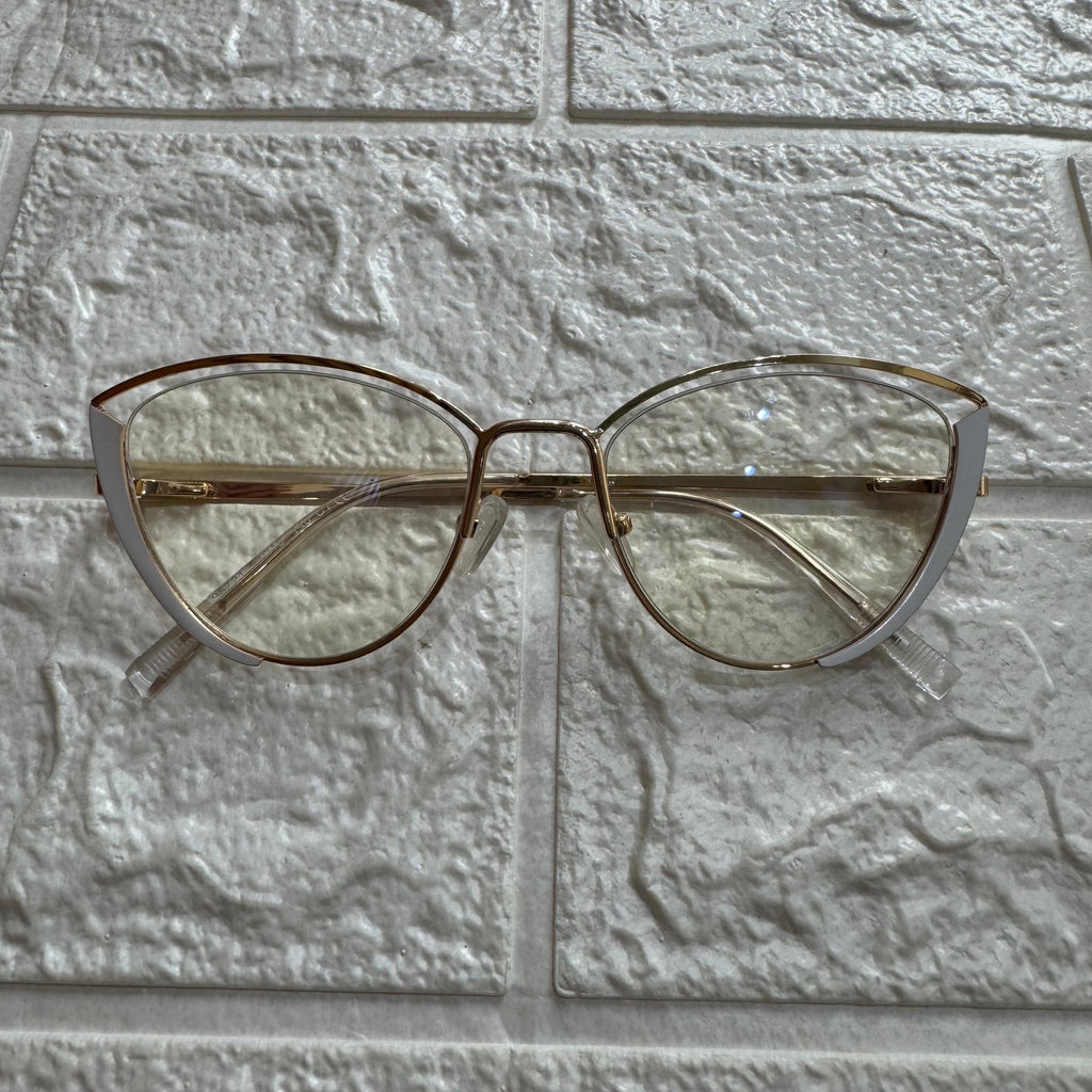 Lentes Fabulous White/Clear