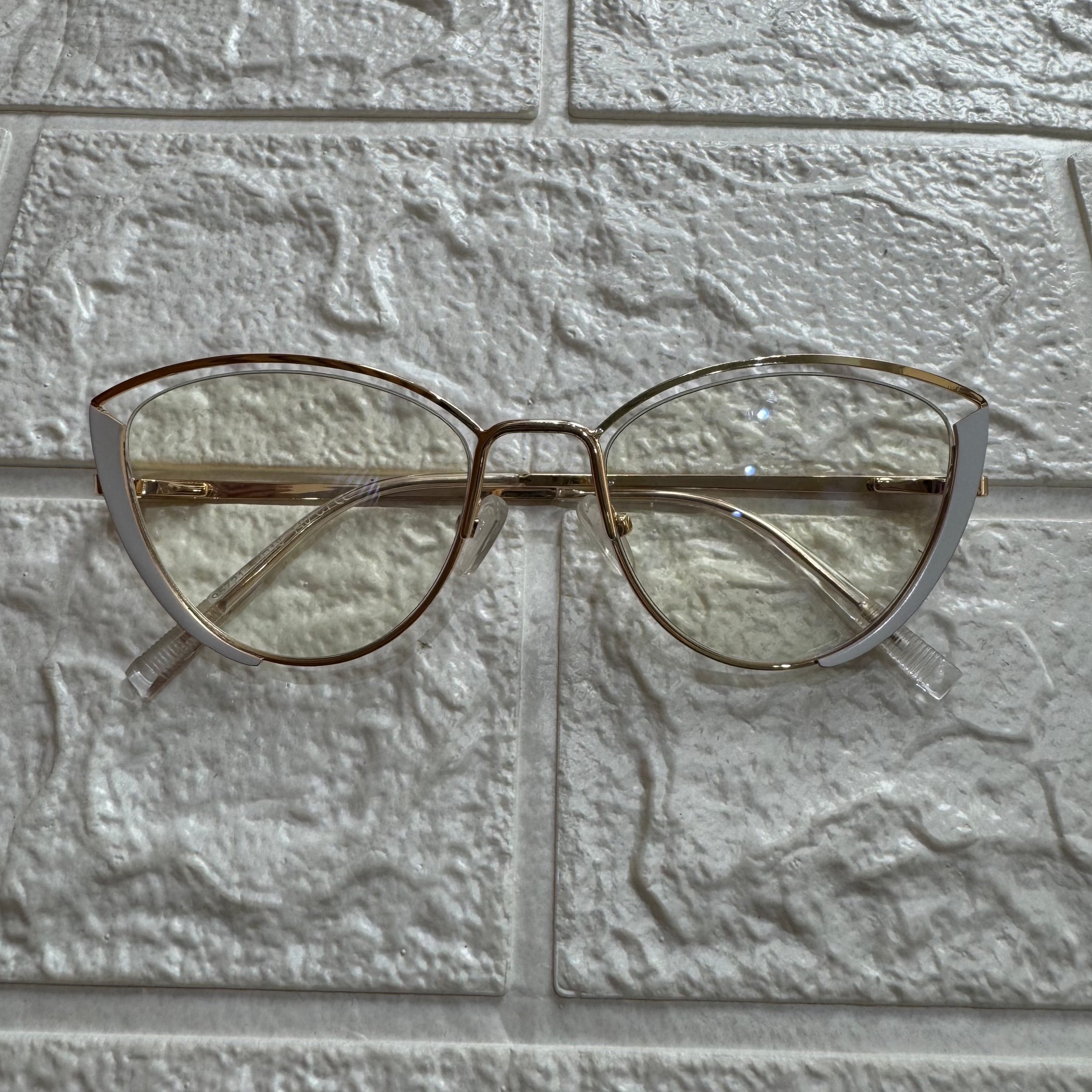 Lentes Fabulous White/Clear