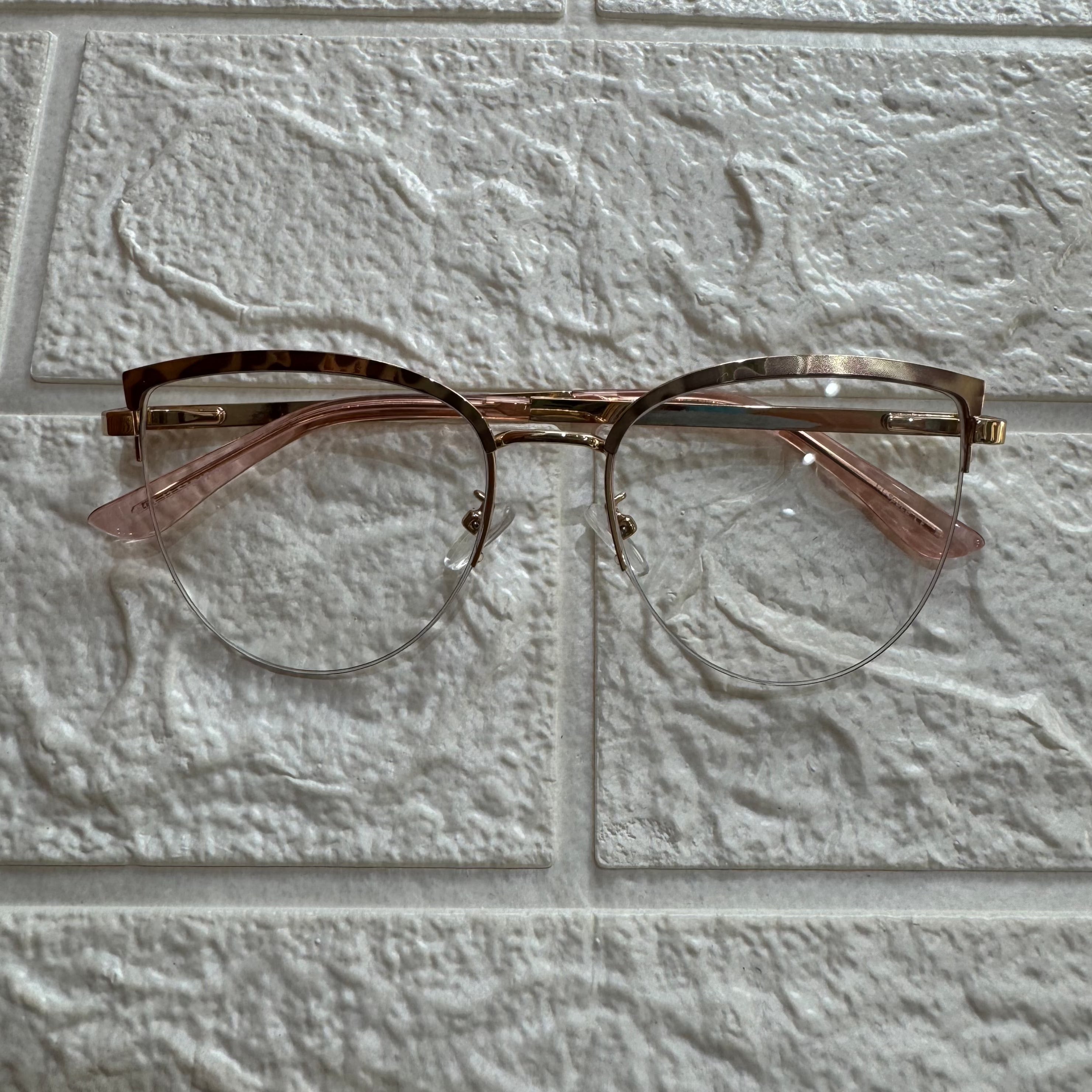 Lentes Mitad Vidrio Leopardo